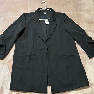 Maurices Classic Black Suit Jacket
